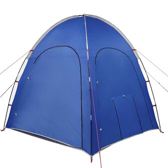 Zwembad Tent met dak azuurblauw 366 x 305 x 231 cm Polyester 5