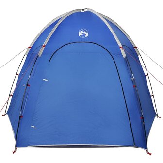 Zwembad Tent met dak azuurblauw 366 x 305 x 231 cm Polyester 6