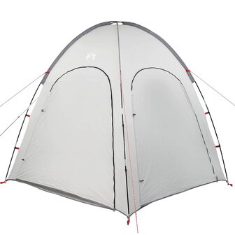 Zwembad Tent met dak Grijs 366 x 305 x 231 cm Polyester 2
