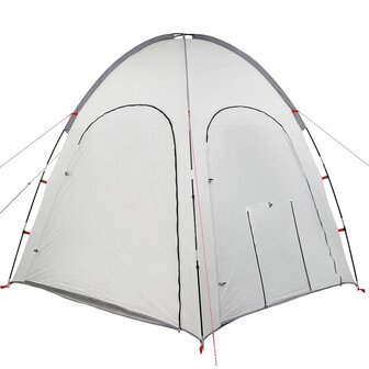 Zwembad Tent met dak Grijs 366 x 305 x 231 cm Polyester 5