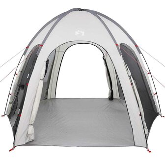 Zwembad Tent met dak Grijs 366 x 305 x 231 cm Polyester 8