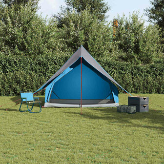Tenten met dak Blauw 220 x 233 x 184 cm Polyester 4