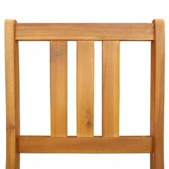 Tuinstoel 2 pcs Bruin 36 x 46 x 86cm Massief acaciahout 9