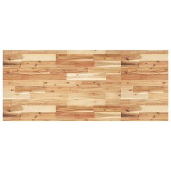 Werkbank rechthoekig 140x60x83 cm massief acaciahout 8