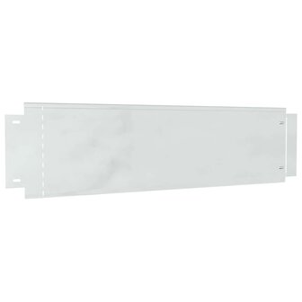 Gazonranden 10 pcs Zilver 100 x 25 x 0.07 cm 2
