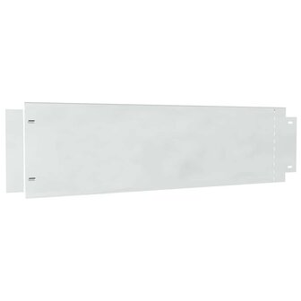 Gazonranden 10 pcs Zilver 100 x 25 x 0.07 cm 5