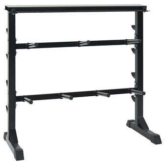 Halterrek Zwart 99 x 45 x 95.5 cm Poedergecoat staal 1