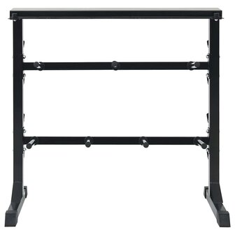 Halterrek Zwart 99 x 45 x 95.5 cm Poedergecoat staal 3