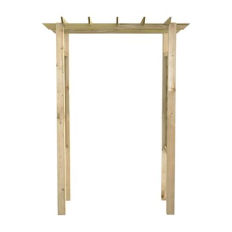 Rozenboog 150x60x204 cm ge&iuml;mpregneerd hout 3