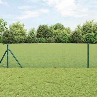 Gelaste draadhek Groen 0.4 x 10 m Staal 1