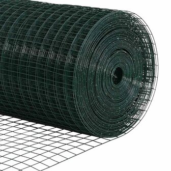 Gelaste draadhek Groen 0.4 x 10 m Staal 8