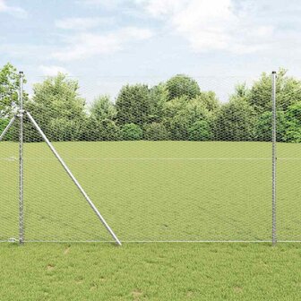 Hexagon Hek Zilver 1.5 x 10 m Gegalvaniseerd staal 1