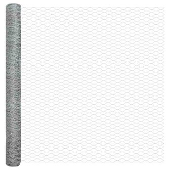 Zeskantig hekwerk Zilver 1.6 x 10 m Gegalvaniseerd staal 5