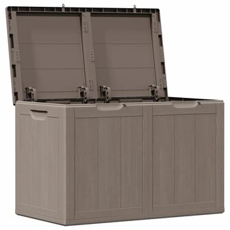 Tuinbox 180 L PP houtlook bruin 3