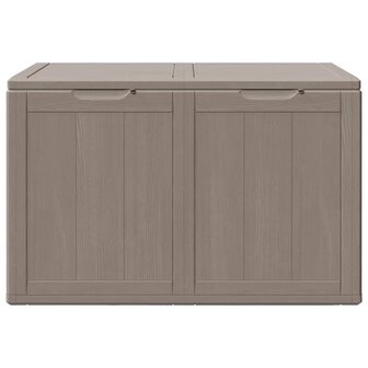 Tuinbox 180 L PP houtlook bruin 4