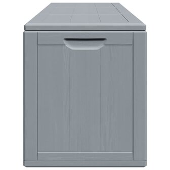 Tuinbox 270 L PP houtlook grijs 5