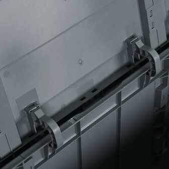 Tuinbox 270 L PP houtlook grijs 8