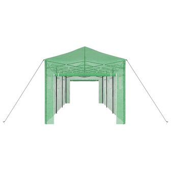 Kas met dak Groen 290 x 870 x 315 cm Staal 6
