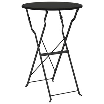 Bistrotafel Antraciet &Oslash;50x71 cm Poedercoating staal 2