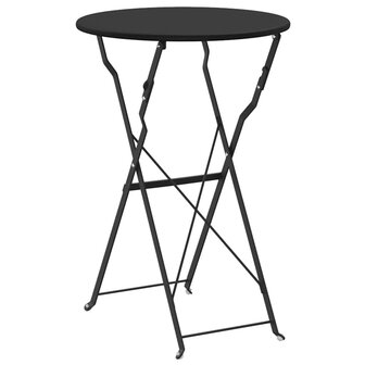 Bistrotafel Antraciet &Oslash;50x71 cm Poedercoating staal 6
