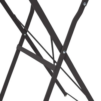 Bistrotafel Antraciet &Oslash;50x71 cm Poedercoating staal 8