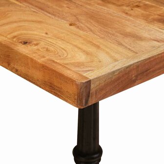 Bistrotafel Bruin 50 x 50 x 76 cm Massief acaciahout 6