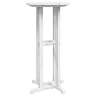 Bartafel Wit 55 x 55 x 107 cm HDPE 2