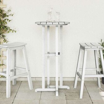 Bartafel Wit 55 x 55 x 107 cm HDPE 4
