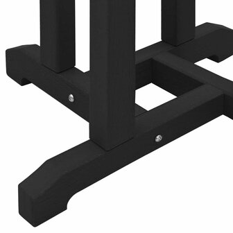 Bartafel Zwart 55 x 55 x 107 cm HDPE 9