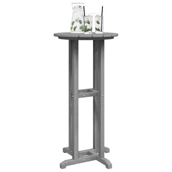 Bartafel Lichtgrijs 55 x 55 x 107 cm HDPE 3