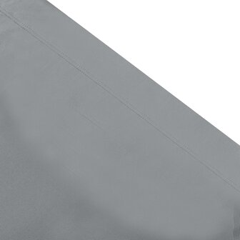 Loungebed met luifel grijs 5