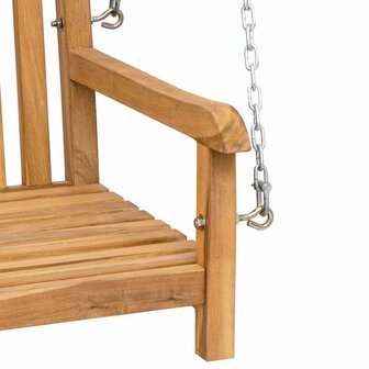 Schommelbank Anders Bruin 114 x 60 x 64 cm Massief teakhout 7