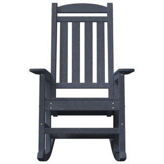 Tuin Schommelstoel 2 pcs Marineblauw 70 x 92 x 108cm Kunststof 5