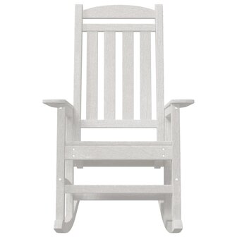 Tuin Schommelstoel Wit 70 x 92 x 108cm HDPE 4