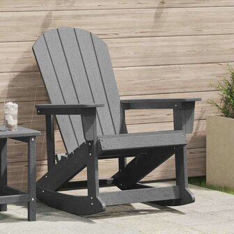 Adirondack Schommelstoel Lichtgrijs 73.5 x 92 x 90cm Kunststof 1