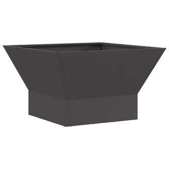 Vuurkorf Zwart 60 x 60 x 35 cm Staal 2