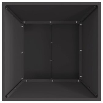 Vuurkorf Zwart 60 x 60 x 35 cm Staal 6