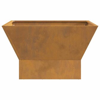 Vuurkorf Zwart 60 x 60 x 35 cm Staal 6