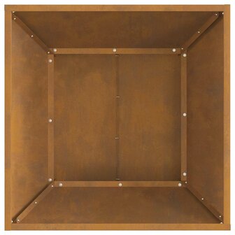 Vuurkorf Zwart 60 x 60 x 35 cm Staal 7
