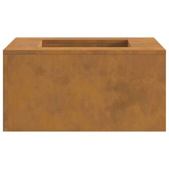 Vuurkorf Bruin 60 x 60 x 30 cm Cortenstaal 6