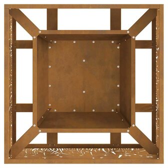 Vuurkorf Bruin 60 x 60 x 30 cm Cortenstaal 7