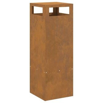 Vuurkorf Bruin 35 x 35 x 100 cm Cortenstaal 7