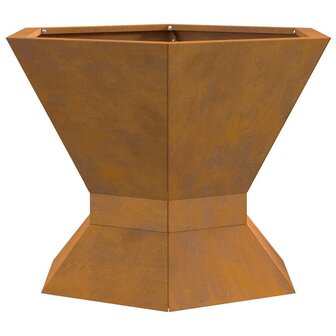 Vuurkorf Bruin 50 x 50 x 40 cm Cortenstaal 2