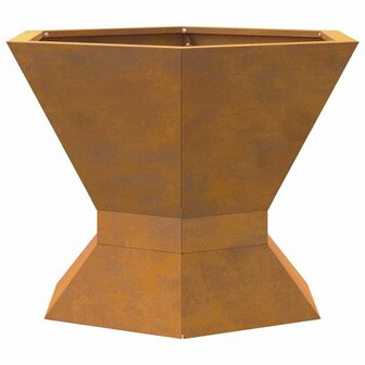 Vuurkorf Bruin 50 x 50 x 40 cm Cortenstaal 7