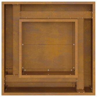 Vuurkorf Bruin 60 x 60 x 30 cm Cortenstaal 7