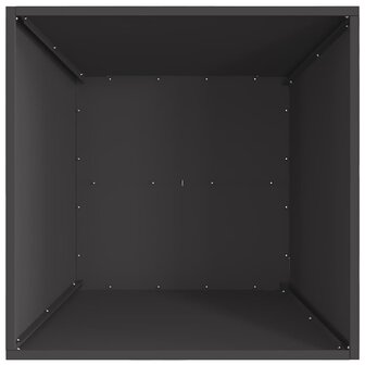 Vuurkorf Zwart 60 x 60 x 30 cm Koudgewalst staal 6