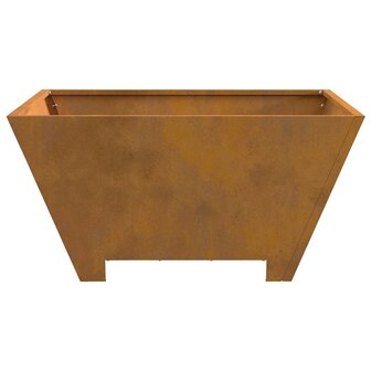 Vuurkorf Bruin 60 x 60 x 30 cm Cortenstaal 6