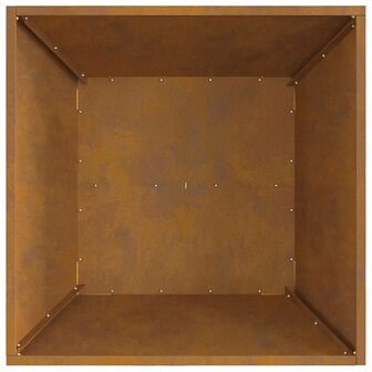 Vuurkorf Bruin 60 x 60 x 30 cm Cortenstaal 7