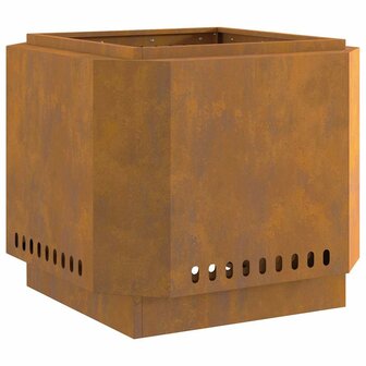 Vuurkorf Bruin 58 x 58 x 51 cm Cortenstaal 2