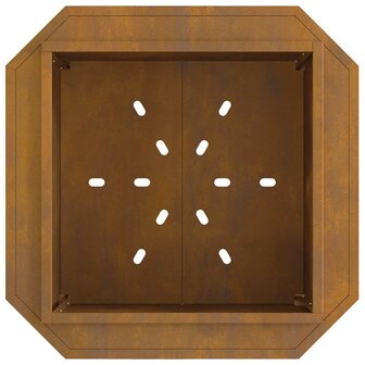 Vuurkorf Bruin 58 x 58 x 51 cm Cortenstaal 7
